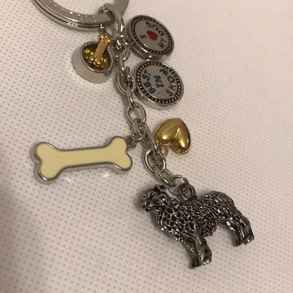 Dog charm keychain you pick design new - Picture 4 of 8